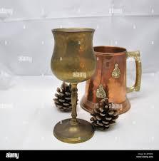 Copa de Vino de Latón Estilo Antiguo, Hecha a Mano, Grabada, Cáliz Metálico Vintage, Vaso para Beber, Regalo de Boda, Vajilla Elegante - Product Image 2