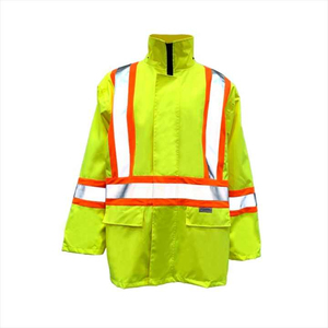 Chaquetas de Seguridad Reflectantes de Alta Visibilidad Impermeables, de Poliéster de Secado Rápido, Antibacterianas, Unisex, para Tráfico Vial y Uso en Aeropuertos - Product Image 3