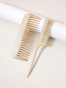 Peine de Madera Ecológico Hecho a Mano para Cabello y Barba con Bolsa de Viaje, Diseño Moderno para Regalos de Inauguración, Diwali y Condolencias - Product Image 4