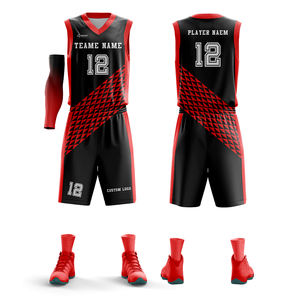 Uniforme de Baloncesto de Venta Caliente, Diseña Tu Propio Logotipo, Uniforme de Baloncesto Unisex - Product Image 2
