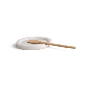 Marbre Blanc Spatule Louche Fourchette Ustensile Reste-Cuillère Repose Cuisine Organisateur couleur verte Offre Spéciale produit artisanat naturel - Product Image 1