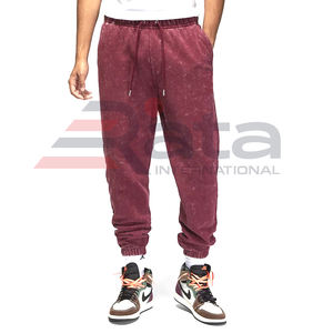 Pantalon confortable du meilleur fournisseur pour hommes, service professionnel OEM, taille haute, style décontracté, toile, dernier design, couleur unie - Product Image 1