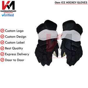 Guantes OEM de hockey sobre hielo para adultos y jóvenes Marca personalizada DisponibleFactory Guantes OEM de hockey sobre hielo Palma de alto agarre Malla transpirable - Product Image 6