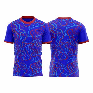 Maillot de football personnalisé pour équipe – Conception sur mesure acceptée |   Impression de logo personnalisé |   Tissu régulateur d'humidité - Product Image 1