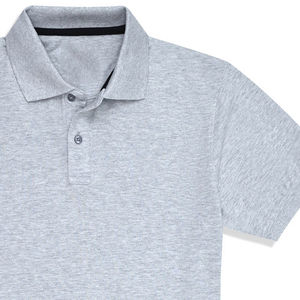 Polos de hombre superventas al por mayor manga corta patrón sólido ajuste regular colores personalizados alta calidad camisa con logotipo personalizado - Product Image 6