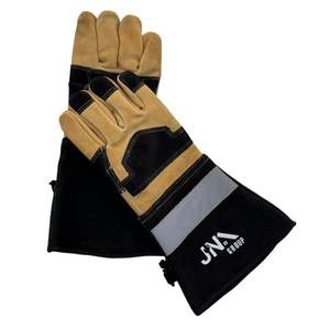 Sheepskin Electric Welding Gloves Welder Mechanical Maintenance Cycling Welding Soft Leather Labour - Product Image 2