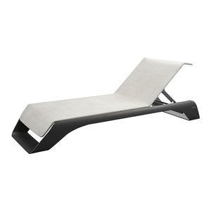 HIGOLD Onda - Chaise longue d'extérieur moderne - Série 2042 - Mobilier portable en Teslin pour piscine, patio, hôtel et entrepôt - Product Image 5