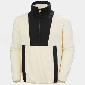 Sweat-shirt à fermeture éclair 1/4 personnalisé en polyester 2025 pour hommes, décontracté, grande taille, demi-zip, coton mélangé, sweat-shirt à fermeture éclair 1/4 pour hommes - Product Image 1