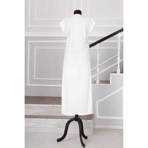 Camiseta Interior Larga Blanca para Hijab, Estilo Modesto - Product Image 2