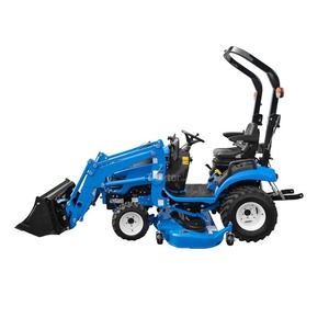 Tractor cortacésped LS 55HP con cargador frontal y retroexcavadora inalámbrica de grado de 2 tiempos - Product Image 1