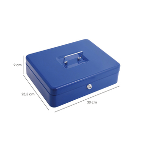 Caja de efectivo pintada Wolfpack No. 4 300x235 mm. Con bandeja interior - Product Image 3