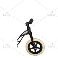 Vélo d'équilibre pour bébé 12 pouces en promotion – Fourche en alliage de magnésium durable, guidon en caoutchouc, hauteur de siège réglable, pneus EVA, capacité 30 kg