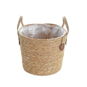 Handwoven Eco-friendly Seagrass Pet <b>Toy</b> <b>Basket</b> Storage <b>Basket</b> with Handles for <b>Toys</b> Nice Price from Vietnam factory - Product Image 3