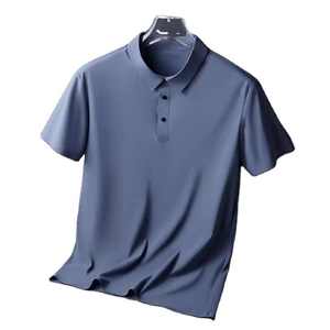 Polo de hombre de alta calidad con logotipo personalizado, tela de Jersey bordada y diseño de patrón único, ropa personalizada - Product Image 2