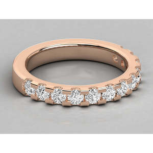Anillo de Oro de 14K con Diamante Cultivado en Laboratorio para Mujer - Product Image 1