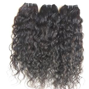 Paquetes de trama de cabello Remy indio Virgen de la mejor calidad, cabello Real crudo sin procesar con cutículas alineadas, estilo de onda profunda suelta - Product Image 5