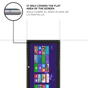 Protector de pantalla ANTISHOCK para tableta Microsoft Surface RT - Product Image 4