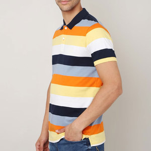 Camiseta Polo de manga corta con diseño y color personalizado fácil de usar para hombre con logotipo bordado, gran oferta, ropa informal, camiseta Polo - Product Image 2