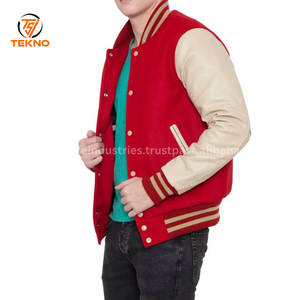 Veste universitaire de qualité supérieure pour hommes et femmes en tissu doux col montant poignets côtelés tenue décontractée en plusieurs saisons service OEM - Product Image 4