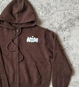 ชุดครอปมีฮู้ดสวมหัวสีชมพูสำหรับสตรีทแวร์ชุดครอปเก็บอุณหภูมิโลโก้ออกแบบได้ตามต้องการ - Product Image 6