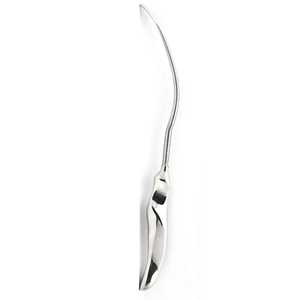 Daniel 24cm recto 7mm ancho Acero inoxidable chapado en oro frente cuero cabelludo elevador Manual bisturí de frente con mango de plástico - Product Image 5