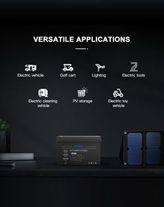 Batería de arranque de coche sin mantenimiento de alta calidad, batería de litio de arranque y parada de coche, batería de coche LiFePO4 12V - Product Image 2