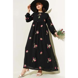 ชุดงานพรอมผ้าชีฟองปักสีดำ - Product Image 1