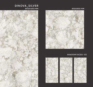 Carreaux de porcelaine émaillée polie de grande taille de 800x1600mm ayant une Surface mate sculptée utilisée pour l'hôpital - Product Image 4