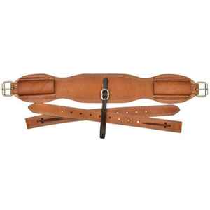 Meilleure vente d'équipement de cheval occidental en cuir rembourré panier de cheval tissé circonférence Cinch flanc selle billettes au meilleur prix - Product Image 1