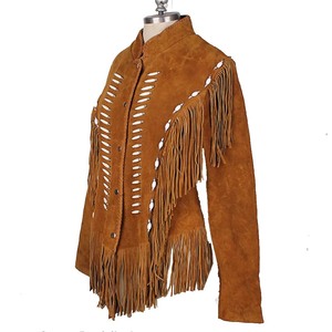 100% Original élégant Cowboy veste en cuir hommes haute rue Style occidental col montant fermeture éclair hiver OEM Service disponible - Product Image 6