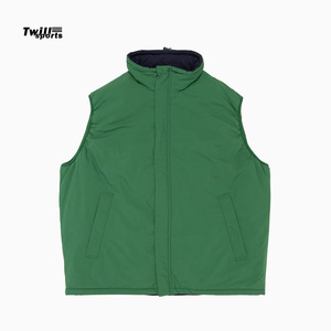 Service OEM Veste sans manches en tissu Cardura vert personnalisé de haute qualité 2024 pour hommes et femmes respirante et coupe-vent - Product Image 1