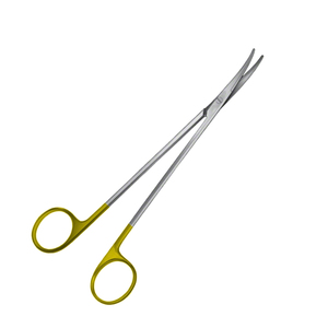 กรรไกรผ่าตัดแบบใช้แล้วทิ้งสีทองครึ่งเดียวสำหรับห้องผ่าตัด - Product Image 2