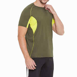 T-shirt d'été à logo personnalisé 100% coton vierge uni grande taille T-shirt d'extérieur pour hommes T-shirt surdimensionné à manches courtes - Product Image 4