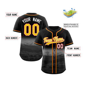 Camiseta de Béisbol Rosa Personalizada de Alta Calidad para Hombre, al por Mayor, con Botones, Rayas Sublimadas, Transpirable, Antibacteriana, Ropa Deportiva - Product Image 4