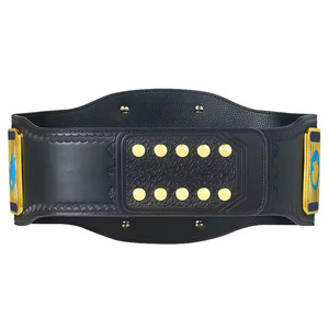 2025 Diseño personalizado WWE Campeonato Cinturones DE LUCHA Sialkot Pakistán 4mm Placas de zinc Correa de cuero de alta calidad ronpex - Product Image 6