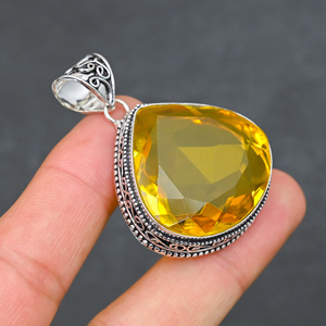 925 Silver Luxury <b>Statement</b> <b>Necklace</b> - Product Image 2