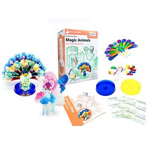 Le kit de papier de croissance en cristal animal magique comprend des ensembles - Product Image 1