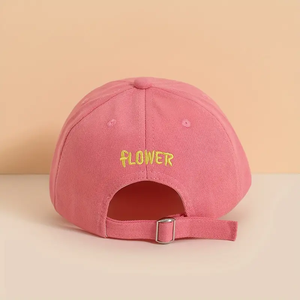 Gorra para niños Sombrero de pana en blanco Sombrero ajustado de estilo lujoso Sombrero para niños Marca ajustada con logotipo personalizado de Vietnam - Product Image 3