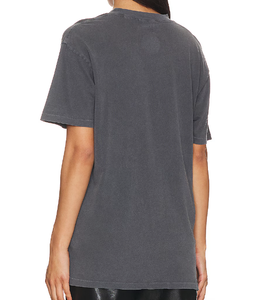 Camiseta de Verano Nueva, Lisa, 100% Algodón Lavado, Personalizada, de Alta Calidad, Lavado Ácido, Estilo Urbano, Corte Regular, con Agujeros, Botones y Apliques para Mujer - Product Image 3