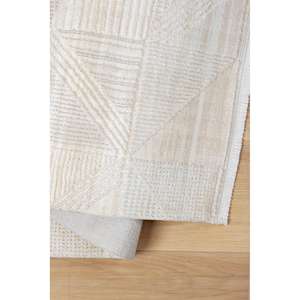 Mexx MX011 Beige Alfombra hecha a máquina Decoración del hogar sin polvo - Product Image 1