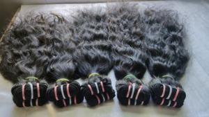 EXTENSIONES DE CABELLO HUMANO REMY DEL TEMPLO INDIO RIZADO INDIO CRUDO SIN PROCESAR DE LA FÁBRICA DEL SUR DE LA INDIA PRECIOS AL POR MAYOR BARATOS 22 "PULGADAS - Product Image 6