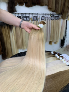 Extensions de cheveux en vrac NASA HAIR 500g Prix de gros Extensions de cheveux de qualité supérieure Cheveux humains vierges vietnamiens dans toutes les couleurs 60 cm - Product Image 5