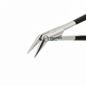 Tijeras Microquirúrgicas de Resorte con Punta Curva de Acero Inoxidable, Instrumento Quirúrgico Oftálmico - Product Image 2