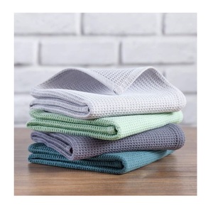 Toalla de cocina de algodón 100% personalizada, toalla de secado rápido, tamaño estándar, logotipo de impresión digital, fabricantes al por mayor - Product Image 3