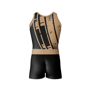 Ensemble d'uniformes de boxe haut de gamme avec débardeur en maille respirante et short de sport flexible pour un mouvement confortable - Product Image 6