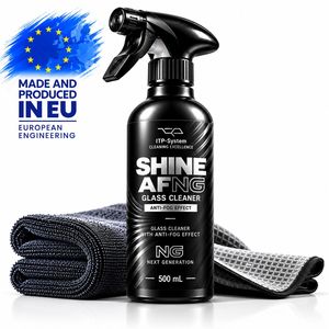 Limpiador de Vidrios para Auto SHINE AF NG, Desechable, Ecológico, Antivaho, Spray para Limpiar Parabrisas y Ventanas, Sin Rayas, Marca Privada OEM, UE - Product Image 1