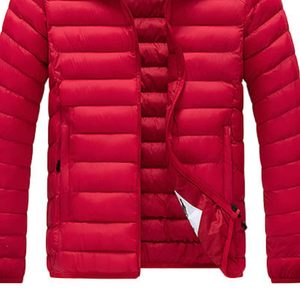 Veste d'extérieur pour homme de haute qualité, grande taille 8XL, chaude, légère, en nylon et polyester, avec capuche, pour l'hiver - Product Image 2