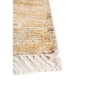 Alfombra de Lana Tejida a Mano Color Marfil, Estilo Tabriz Clásico con Patrón Geométrico para Sala de Estar o Dormitorio Juvenil AKWL-1602 - Product Image 4