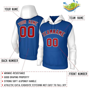 Sudaderas con capucha personalizadas Su nombre del equipo Colores Fútbol Juvenil Poliéster Sublimado Tasas al por mayor Trending Nee Design - Product Image 2