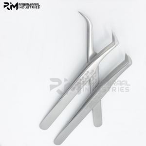 Pince à épiler pour extensions de cils RMI de haute qualité, en acier inoxydable, avec pointe pointue, prix de gros - Product Image 6